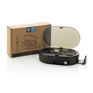 Logotrade reklamprodukter bild: Chargevix Multifunktionell 60W laddning i RCS återv. plast