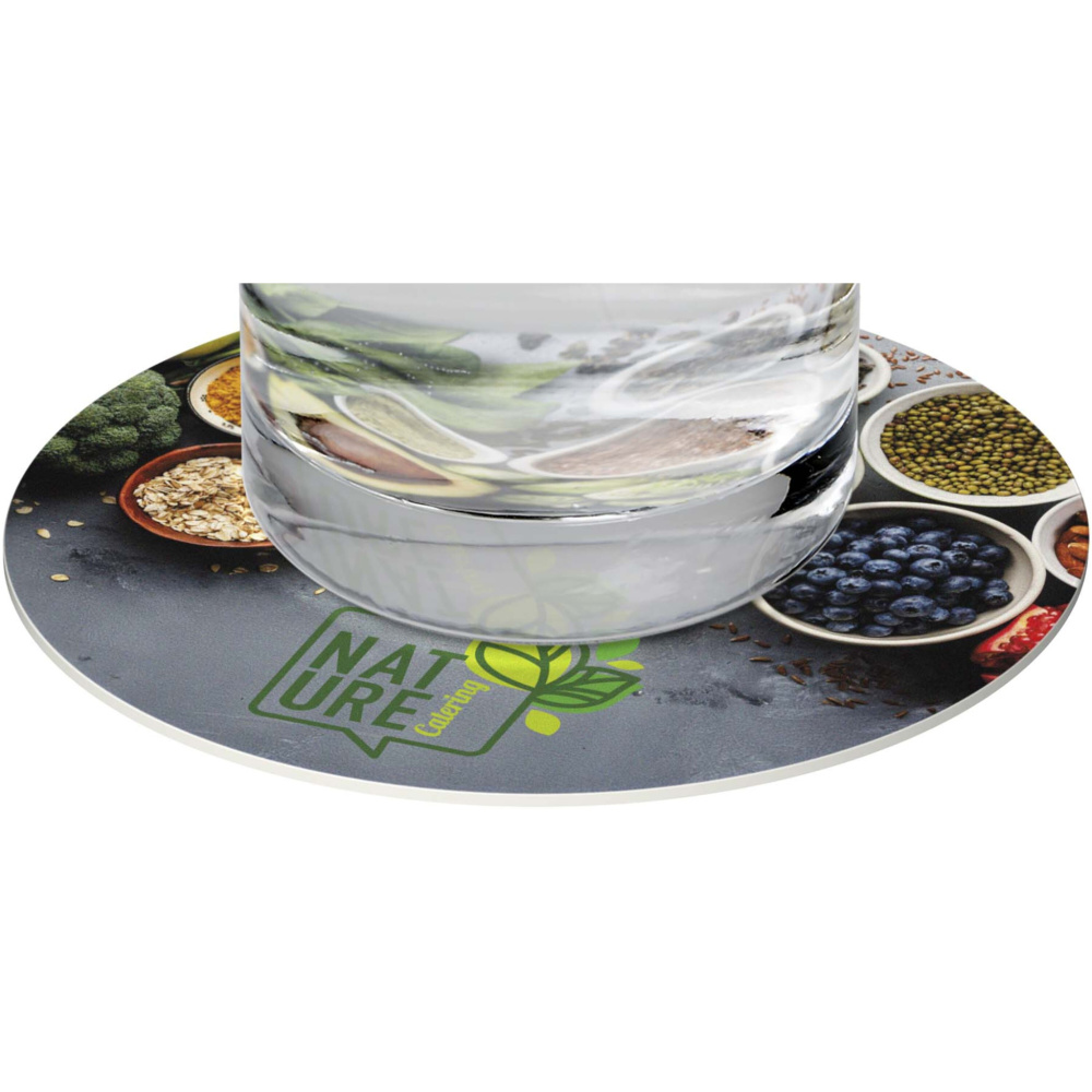 Logotrade profilreklam bild: Lumin runt underlägg