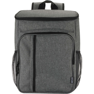 Logotrade kampanjprodukter bild: Tundra picknick kylryggsäck av återvunnen GRS med serveringsset, 20 l