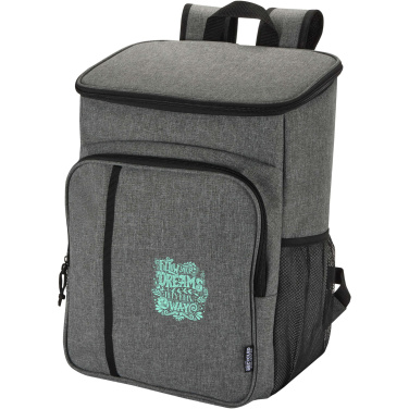 Logotrade profilprodukter bild: Tundra picknick kylryggsäck av återvunnen GRS med serveringsset, 20 l