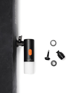 Logotrade reklamprodukter bild: Nordic Drift Titan portabel luftpump & campinglampa