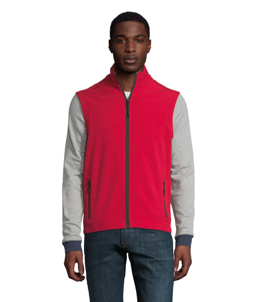 Logotrade profilprodukter bild: RACE BW HERR SOFTSHELL