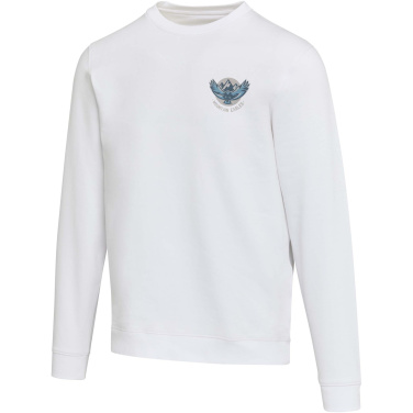 Logotrade profilreklam bild: Jasper 280 g/m² unisex-tröja med rund hals av återvunnet