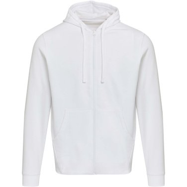 Logotrade profilreklam bild: Jasper 280 g/m² unisex-huvtröja av återvunnet ekologiskt OCS-material
